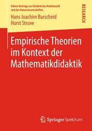 Cover von Empirische Theorien im Kontext der Mathematikdidaktik