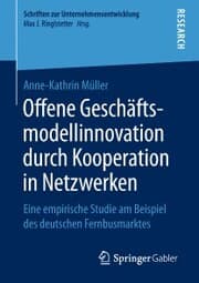 Cover von Offene Geschäftsmodellinnovation durch Kooperation in Netzwerken