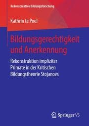 Cover von Bildungsgerechtigkeit und Anerkennung
