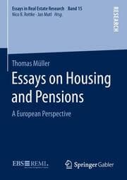 Cover von Essays on Housing and Pensions