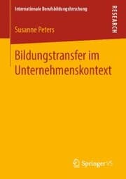 Cover von Bildungstransfer im Unternehmenskontext