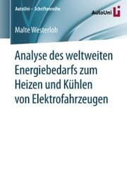 Cover von Analyse des weltweiten Energiebedarfs zum Heizen und Kühlen von Elektrofahrzeugen