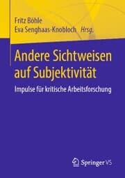 Cover von Andere Sichtweisen auf Subjektivität
