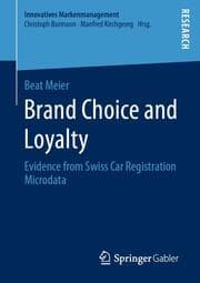 Cover von Brand Choice and Loyalty