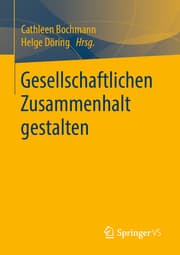 Cover von Gesellschaftlichen Zusammenhalt gestalten