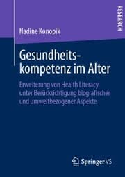 Cover von Gesundheitskompetenz im Alter