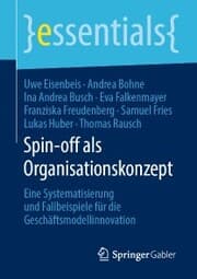 Cover von Spin-off als Organisationskonzept