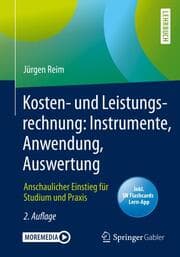 Cover von Kosten- und Leistungsrechnung: Instrumente, Anwendung, Auswertung