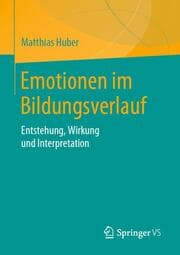 Cover von Emotionen im Bildungsverlauf