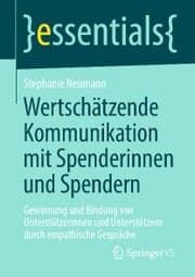 Cover von Wertschätzende Kommunikation mit Spenderinnen und Spendern