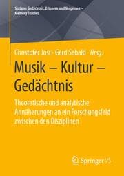 Cover von Musik - Kultur - Gedächtnis