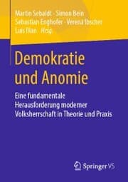 Cover von Demokratie und Anomie