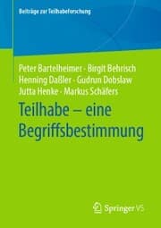 Cover von Teilhabe - eine Begriffsbestimmung