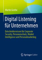 Cover von Digital Listening für Unternehmen