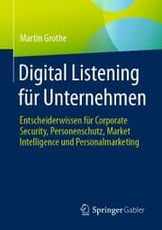Cover von Digital Listening für Unternehmen