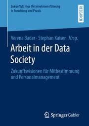 Cover von Arbeit in der Data Society