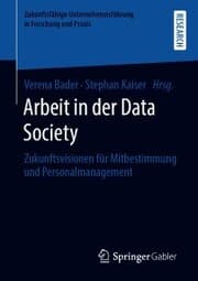 Cover von Arbeit in der Data Society