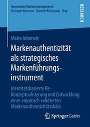 Cover von Markenauthentizität als strategisches Markenführungsinstrument