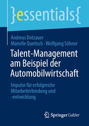 Cover von Talent-Management am Beispiel der Automobilwirtschaft