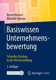 Cover von Basiswissen Unternehmensbewertung