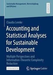 Cover von Accounting and Statistical Analyses for Sustainable Development