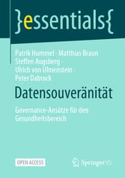 Cover von Datensouveränität