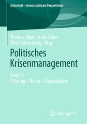 Cover von Politisches Krisenmanagement