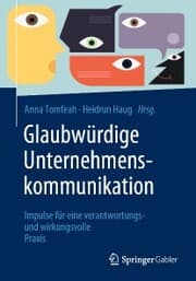 Cover von Glaubwürdige Unternehmenskommunikation