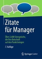 Cover von Zitate für Manager