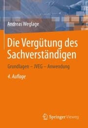 Cover von Die Vergütung des Sachverständigen