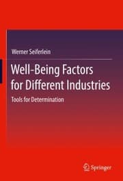 Cover von Well-Being Factors for Different Industries
