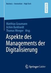 Cover von Aspekte des Managements der Digitalisierung