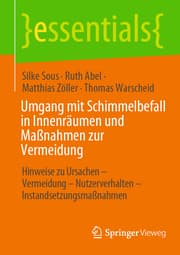 Cover von Umgang mit Schimmelbefall in Innenräumen und Maßnahmen zur Vermeidung