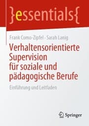 Cover von Verhaltensorientierte Supervision für soziale und pädagogische Berufe