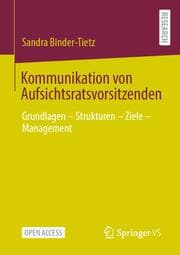 Cover von Kommunikation von Aufsichtsratsvorsitzenden