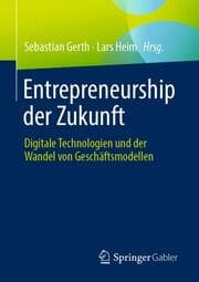 Cover von Entrepreneurship der Zukunft