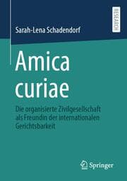 Cover von Amica curiae