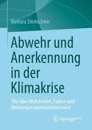 Cover von Abwehr und Anerkennung in der Klimakrise