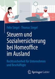 Cover von Steuern und Sozialversicherung bei Homeoffice im Ausland