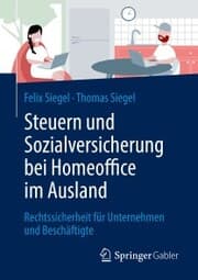 Cover von Steuern und Sozialversicherung bei Homeoffice im Ausland