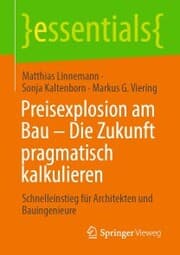 Cover von Preisexplosion am Bau - Die Zukunft pragmatisch kalkulieren