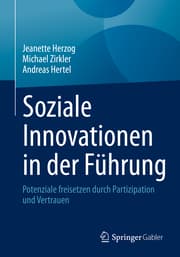 Cover von Soziale Innovationen in der Führung