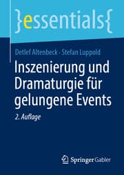 Cover von Inszenierung und Dramaturgie für gelungene Events