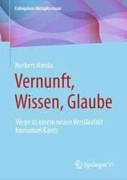 Cover von Vernunft, Wissen, Glaube