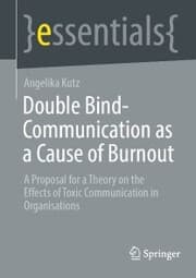 Cover von Double Bind-Communication as a Cause of Burnout