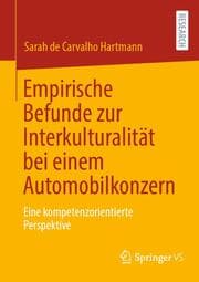 Cover von Empirische Befunde zur Interkulturalität bei einem Automobilkonzern