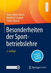 Cover von Besonderheiten der Sportbetriebslehre