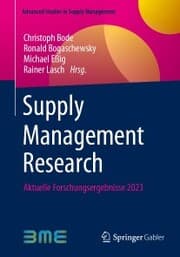 Cover von Supply Management Research