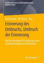 Cover von Erinnerung des Umbruchs, Umbruch der Erinnerung