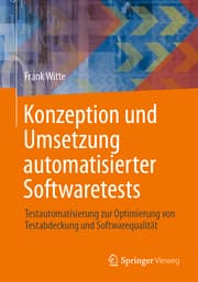 Cover von Konzeption und Umsetzung automatisierter Softwaretests